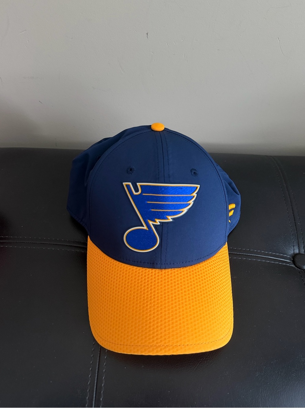 St Louis Blues Fanatics Yellow and Blue Authentic Pro NHL Cap